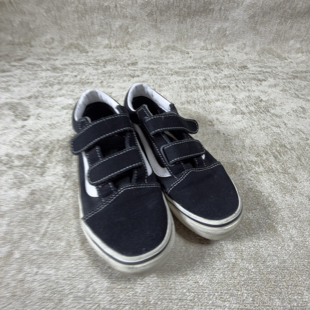Vans Strap Sneakers (Black) Size US Kids 3